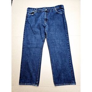 Polo Ralph Lauren The Hampton Relaxed Straight Jeans Mens 46x30 Blue